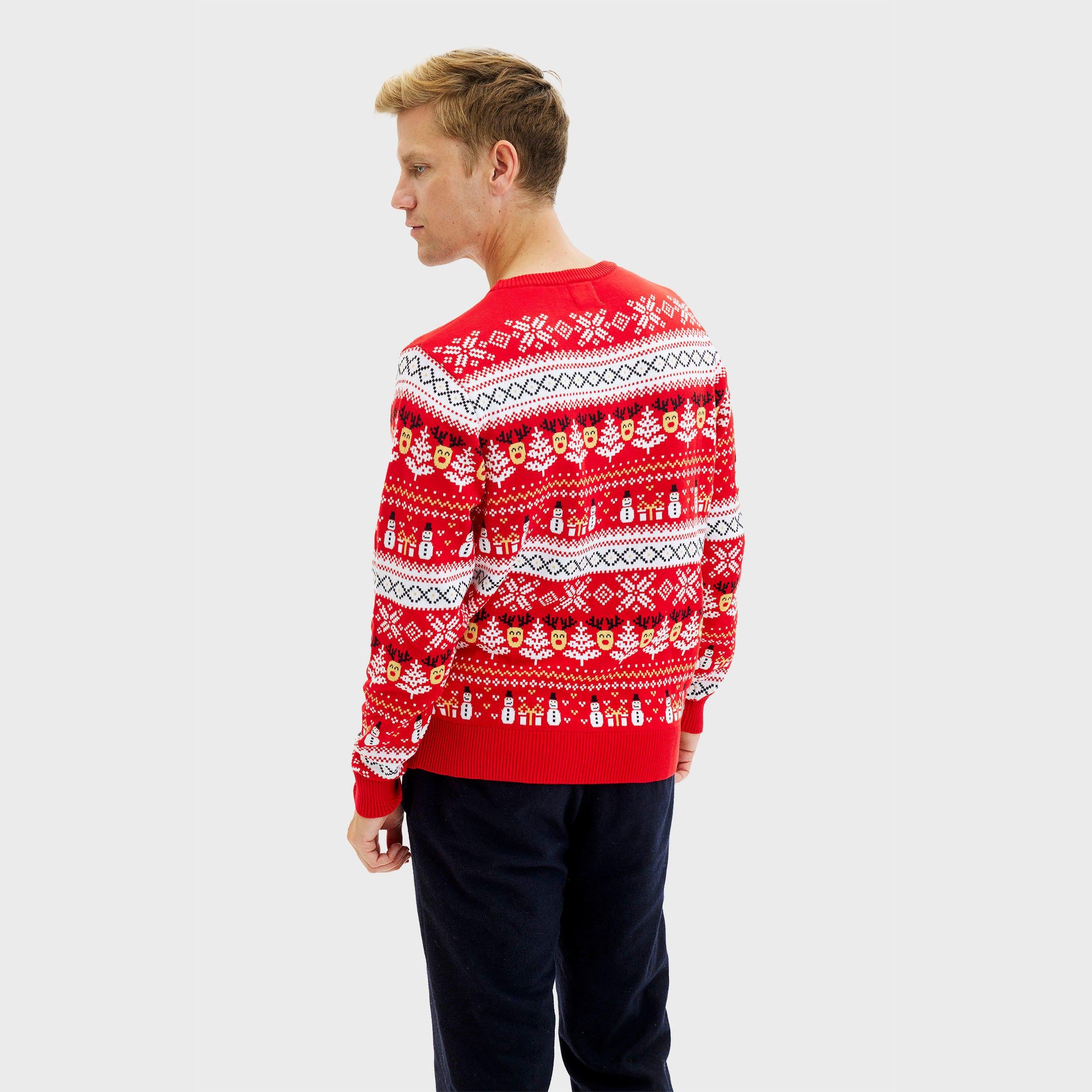 The Reinstyle Sweater Rosso - Uomo.